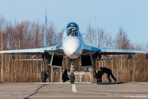 Muc kich MiG-29SMT, Su-34 Khong quan tap tran ban ten lua-Hinh-3